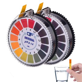 2 Rollen Ph Teststreifen,0–14 Ph Wert Teststreifen,16,4 Zoll/Rolle,SäUre Und Lauge Ph Streifen,Ph Teststreifen Scheide KöNnen FüR Trinkwassertests Und Experimentelle Tests Verwendet Werden Usw