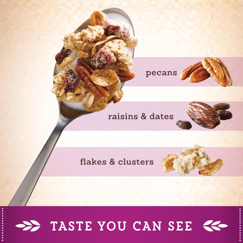 Great Grains Raisins Dates & Pecans Breakfast Cereal, Crunchy Clusters