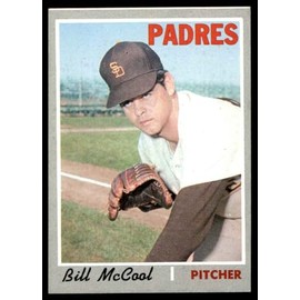 1970 Topps # 314 Bill McCool San Diego Padres (Baseball Card) EX/MT Padres