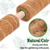 2 Pack 17 Inch Moss Pole, Stackable Moss Poles for