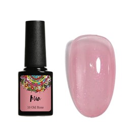Mia Gel Nail Amber Magnet, Ruddy Color, Effect Glitter, Mia Color Gel, Magnetic Nail, Popular, Everyday Use, Self Gel Nail, Easy (Mia Gel [10], 0.2 oz (5 g)
