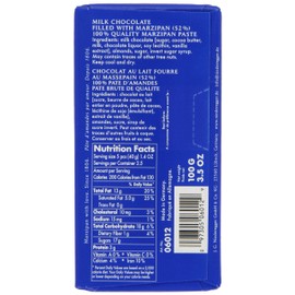 Niederegger Marzipan Classic Bar, Milk, 3.5-Ounce (Pack of 6)