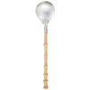 Endoshoji QTL21001 Commercial Ladle Soup Spoon, No Holes, 18-8 Stainless Steel,