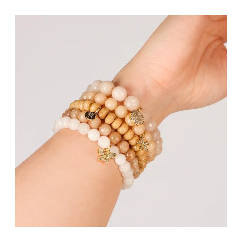 BuDhaGirl Chamonix 5 Bracelet Set (Natural)