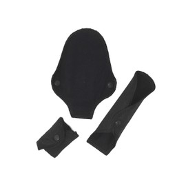 ImseVimse Washable Sanitary Pads Black Panty Regular or Night