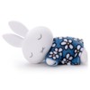 Bruna Sasuya Friend Flocked Mascot Miffy (Floral Dress) Plush Toy