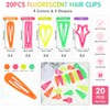 Neon Accessories Snap Hair Clips for Women Girls 20Pcs 5
