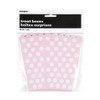 Light Pink Polka Dot Popcorn Treat Boxes, 8ct
