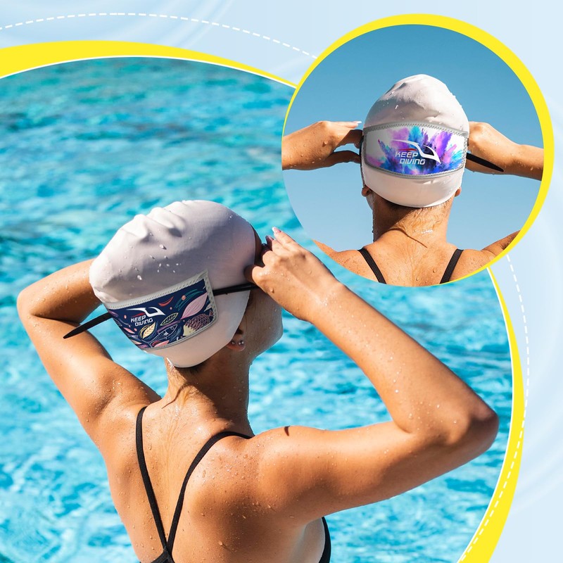 Colcolo Aquatics Scuba Snorkelling Adjustable Neoprene Mask Strap Wrapper Replacement