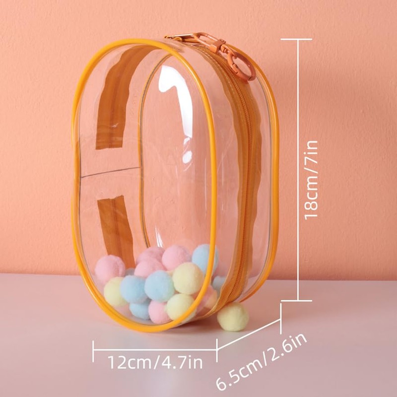 Clear Pouch for Toys, Compatible with Loves, Protective Case &