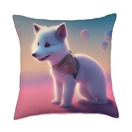 Cute Dog Collar Dog Accessories Dog Training Collar Cute Car Throw Pillow