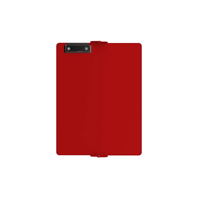 Red Vertical ISO Clipboard