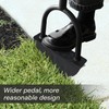 Byhagern Manual Edger, Half Moon Edger, Saw-Tooth Garden Edger Hand