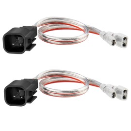 NuIth Front Rear Door Speaker Wiring Harness for Select 1998-2016 Ford/2001-2013 Mazda/1999-2011 Lincoln Install Aftermarket Speaker Wire Cable