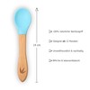 bambuskind Children's Spoons, Pack of 5, Children's Cutlery with Bamboo