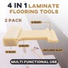 Terixe 2 Pack 4 in 1 Laminate Flooring Tools,Wood Floor