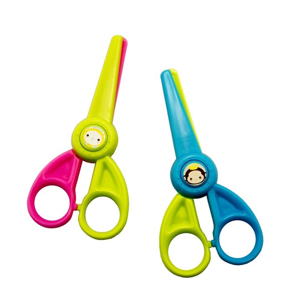 HAND Q-6039 Colourful Pair of Children's Safety Scissors - 2