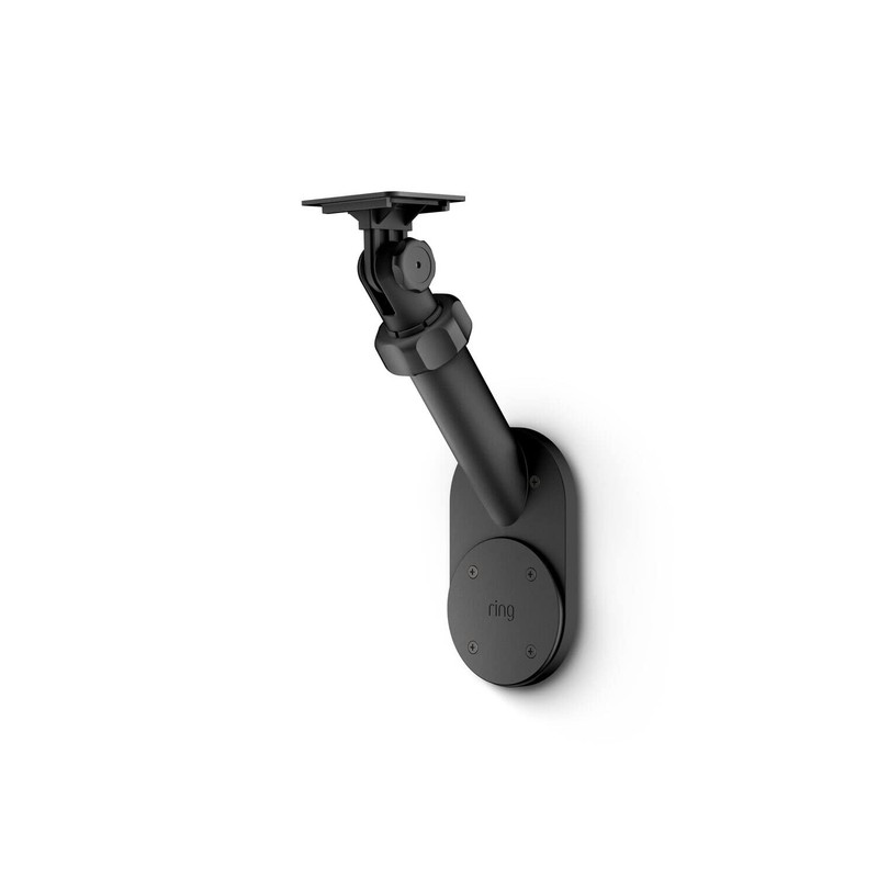 Ring Wall Mount for Cameras and Solar Panels, Black