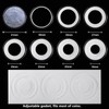 MUDOR 41 mm Coin Holder, 60 Pieces Silver Dollar Capsules