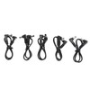 5pcs Right Angle DC Power Cable 5pcs Right Angle DC