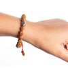 Wonder Care Rudra Buddha Meditation Beads Rakhi Bracelet for Brother