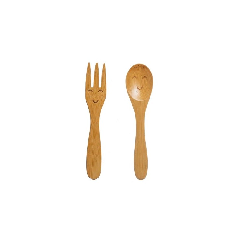 Sass & Belle Kids' Bamboo Cutlery - Set of 2