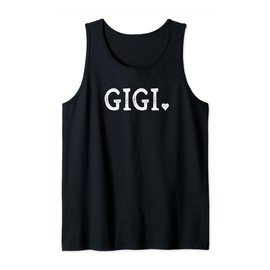 Gigi Gifts for Women Design with Heart Love Gigi Tank Top