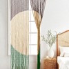 HYVAKUPPA Handmade Bamboo Beaded Curtain for Doorways 65 Strands 35.5"
