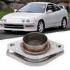 2.5in Donut Gasket with 2pcs Exhaust Manifold Flange for 2