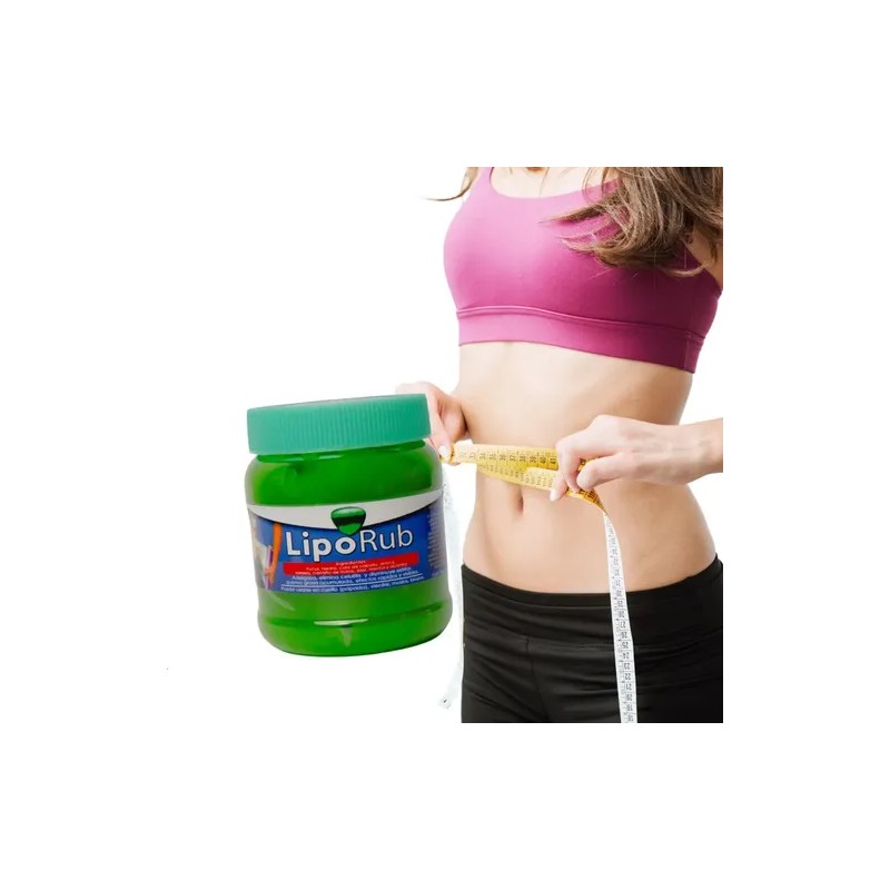 Gel Reductor Lipo Rub Quema Grasa Quita Estrías Menta