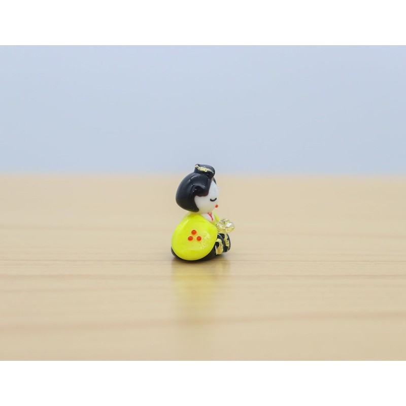 Glass Square Lovely Glass Hina Doll Binding Shoes Small
