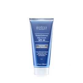 Dr. Denese SPF 40 Defense Day Cream, Anti-Aging BB (Beauty Balm) cream, CC (Color Correcting) cream (Rich, 6 oz)