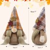 Gehydy Deko Herbst Wichtel Figuren 2er Set Herbstdeko Wichtel Dekoration