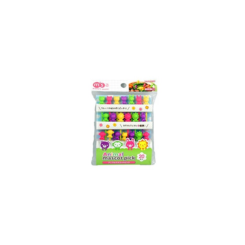 Cute Animal Food Picks 20 Pcs - Cute Bento Box