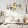 Axioglo Wall Clocks for Living Room Decor,Large Wall Clock,3D Creative