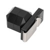Aluminum Cue Chalk Holder Clip Octagon 2 Layers Silent Billiard