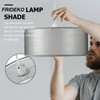 Frideko 2 Tier Light Shade Ceiling - Modern Grey Lampshade