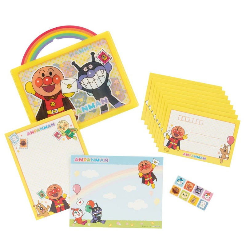Sunstar Stationery Anpanman Letter Set Mane Bag 7800010A