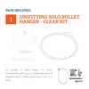 PHS Adjustable Picture Hanging System - Bullet Hanger with Nylon