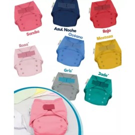 1 Pañal Predoblado  Cubierta Impermeable  Snappi Sujetador                                                                                            