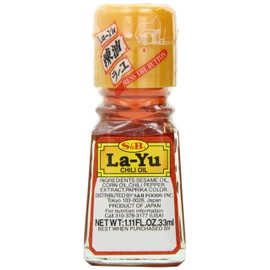 S&B Layu Chili Oil, 1.11-Ounce (Pack of 10)