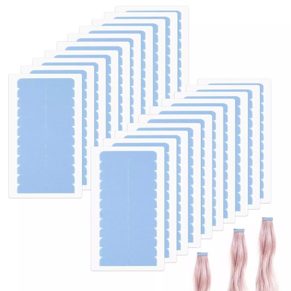 Does not apply tape para extensiones pegamento de cabello doble
