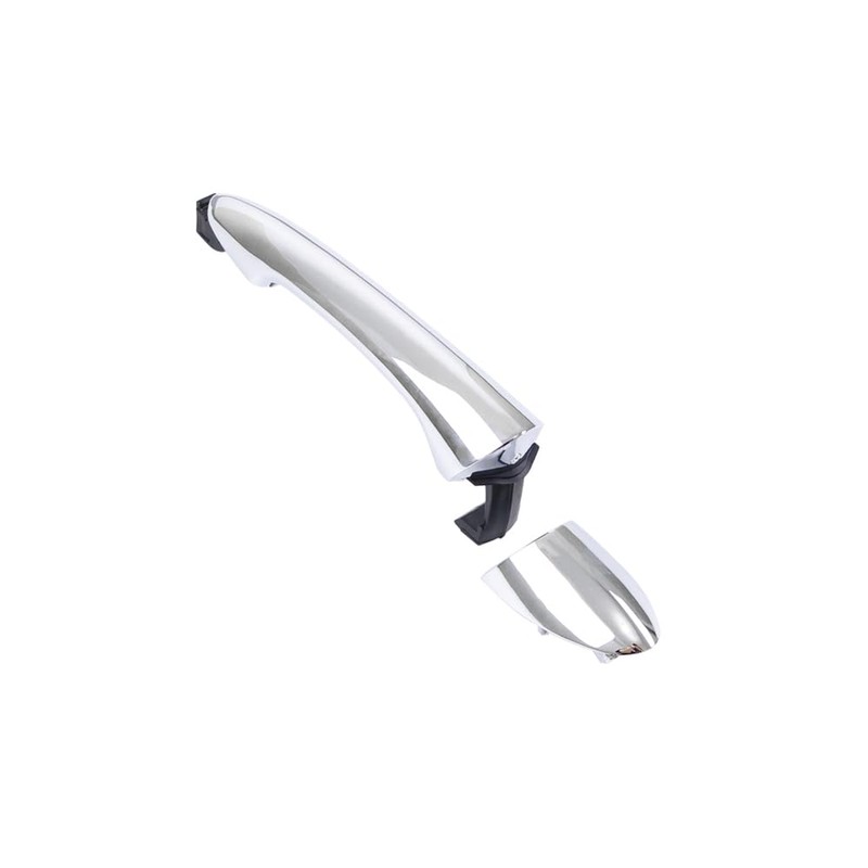 HUYILUN0104 1 LOT Chrome 4 Door Exterior Handle Outer Door