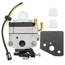 JUUDDENPARTS Carburettor Carb Kit with Fuel Filter Line Carburetor, Replacement for JCB M25 PLT25AF TRY25PGTA 25CC Strimmer
