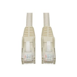 Tripp Lite Cat6 Gigabit Snagless Molded Patch Cable (RJ45 M/M) - White, 50-ft.(N201-050-WH)
