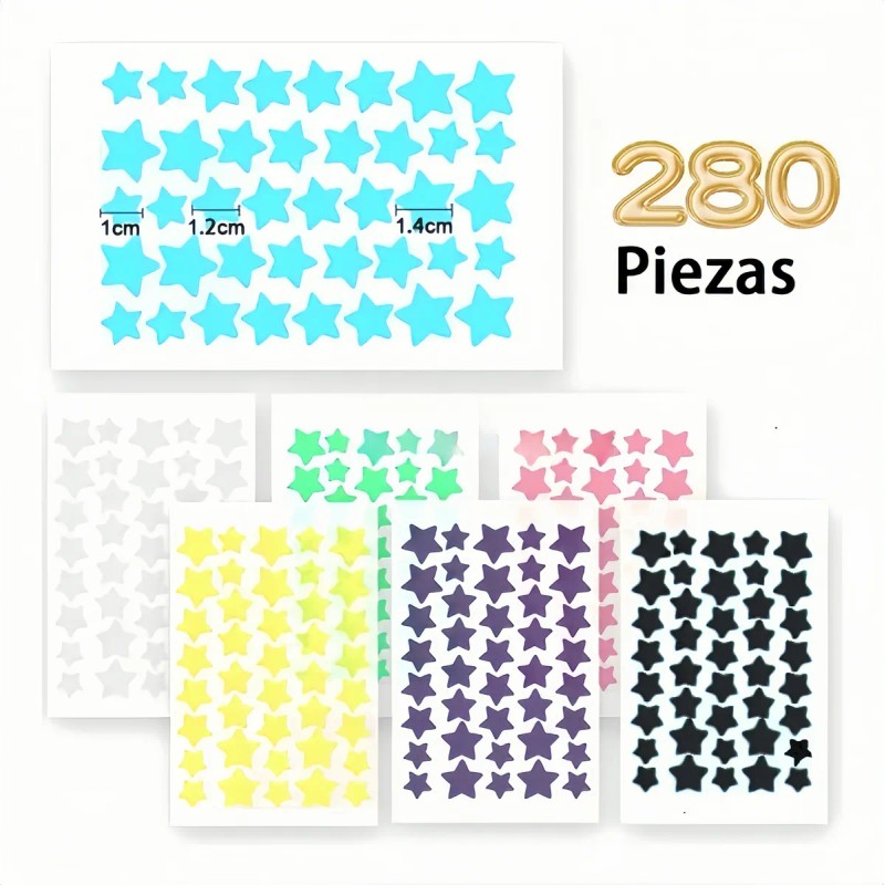 280pzs Mascarillas Estrella Acne