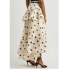 Wuitrie Polka Dot Long Skirt for Women 2025 Trendy Spring