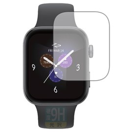 PDA Kobo au Smart Watch (ASW2501B / ASW2501W) Compatible with 9H High Hardness [Glossy] Protective Film, Made in Japan