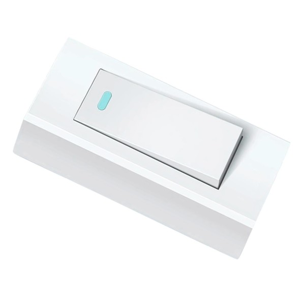 Operitacx Einzelschalter Mini Nur Drücken Hauptsächlich Lampenschalter Freude Knopf Trimmen