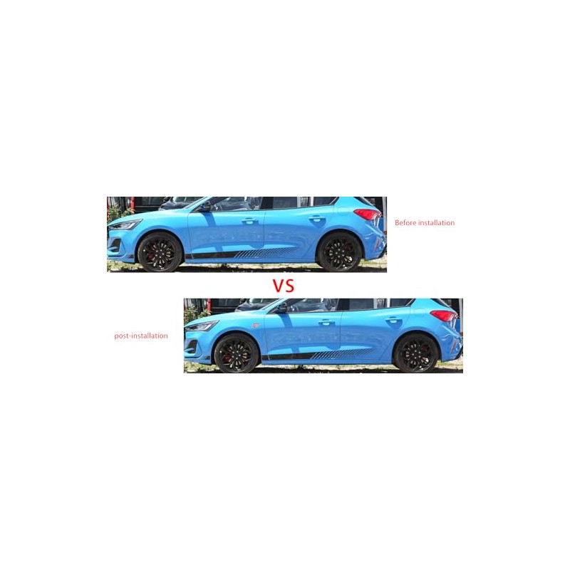 1pcs Metal new ST Car Emblem 3D Racing Decal Sport